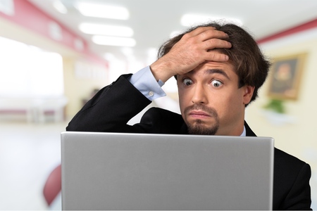 42207697 - computer, frustration, problems.